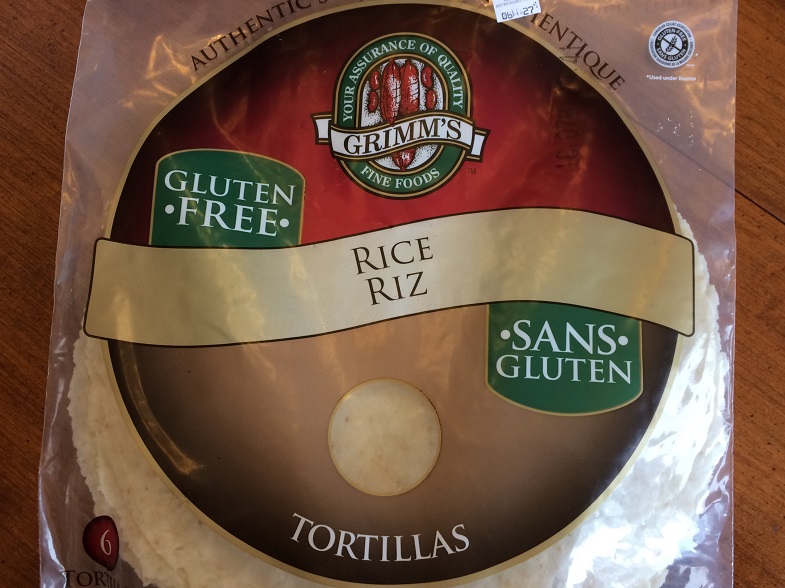 grimms rice wrap front of package